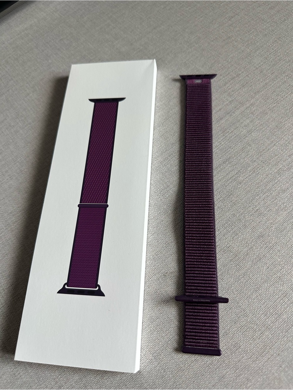 Apple Purple Milanese Loop Watch Band